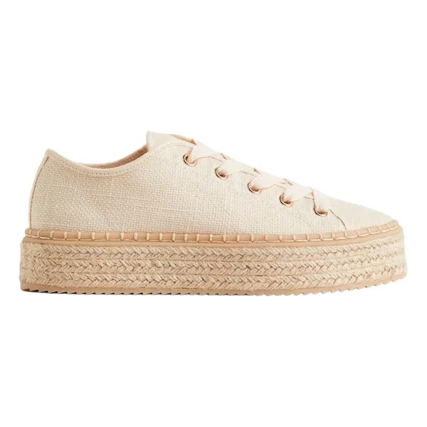 Кеды H&M Espadrille, бежевый