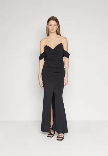 Вечернее платье Dimond V-Neck Maxi WAL G., черный