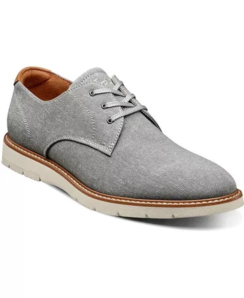 Мужские оксфорды из парусины с простым носком Vibe Florsheim, серый