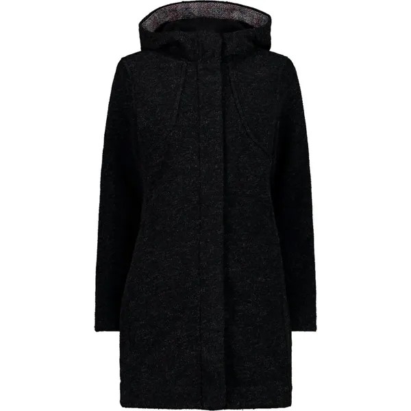 Куртка CMP Coat Fix Hood 32M2286, черный