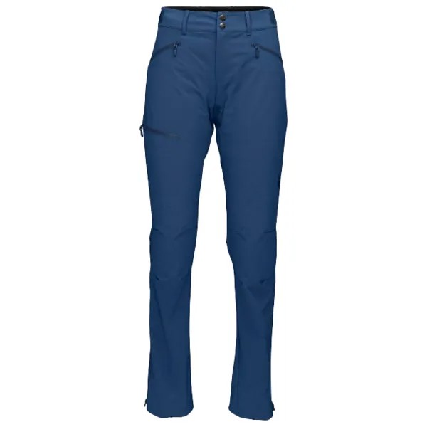 Трекинговые брюки Norrøna Women's Falketind Flex1 Heavy Duty, цвет Indigo Night