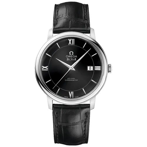 Наручные часы OMEGA Omega De Ville 42413402001001, серебряный, черный