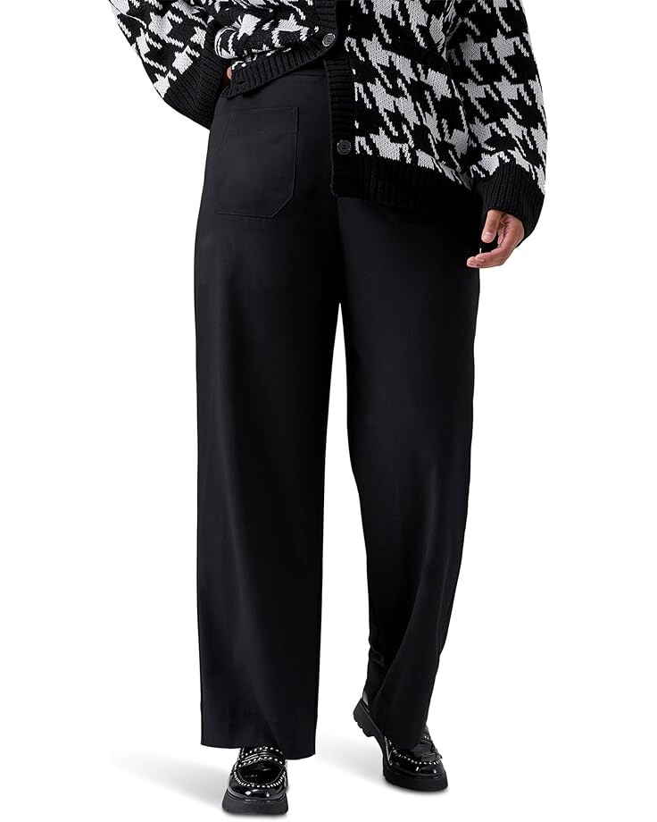 Брюки Sanctuary Marine Wide Leg Trousers, черный