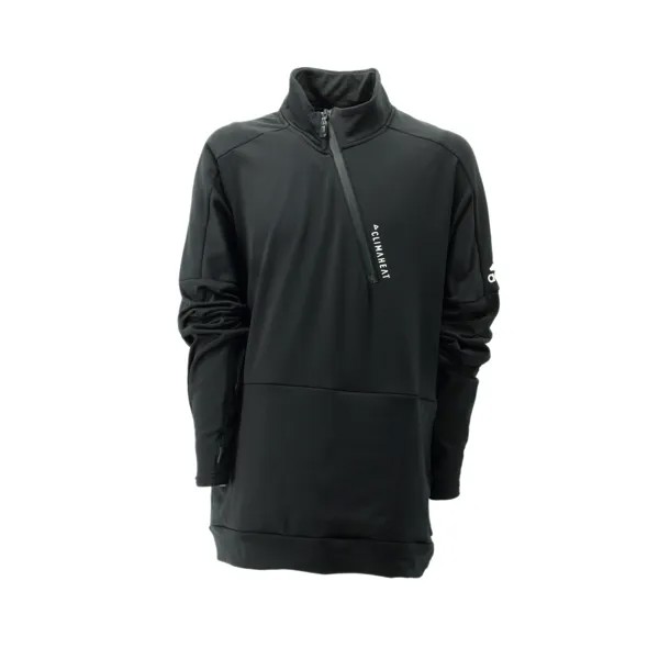 Пуловер adidas ID Fleece Top 1/4 Zip, черный