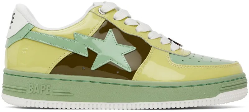 Зеленые кроссовки Sta #2 BAPE