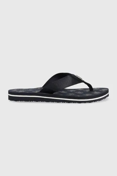 Шлепанцы TH ELEVATED FLIP FLOP Tommy Hilfiger, темно-синий