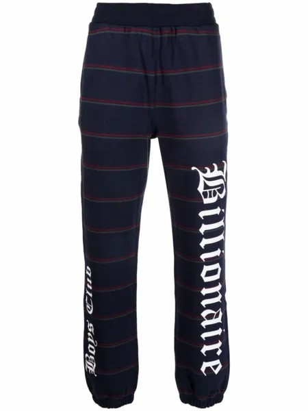 Billionaire Boys Club спортивные брюки с логотипом, синий