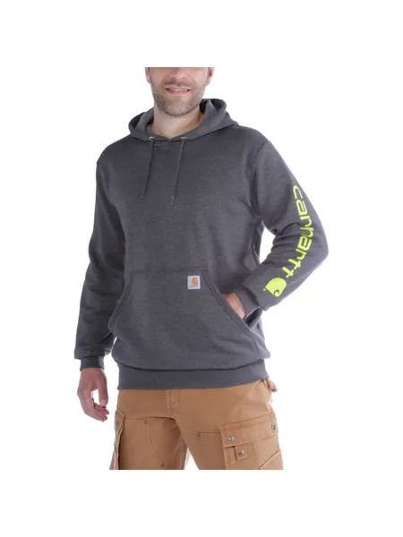 Толстовка CARHARTT Kapuzen, цвет CARBON HEATHER