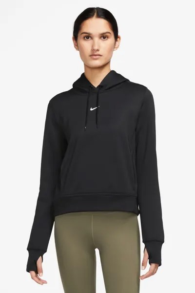 Пуловер Therma FIT One с капюшоном Nike, черный
