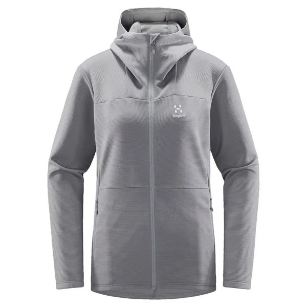 Толстовка Haglöfs Willow Mid Full Zip, серый