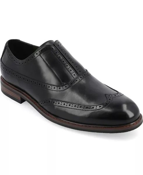 Мужские оксфорды без шнуровки Nikola Tru Comfort из пеноматериала Vance Co., черный