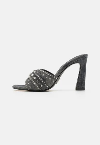 Туфли-мюли KAPRESE Steve Madden, цвет black denim