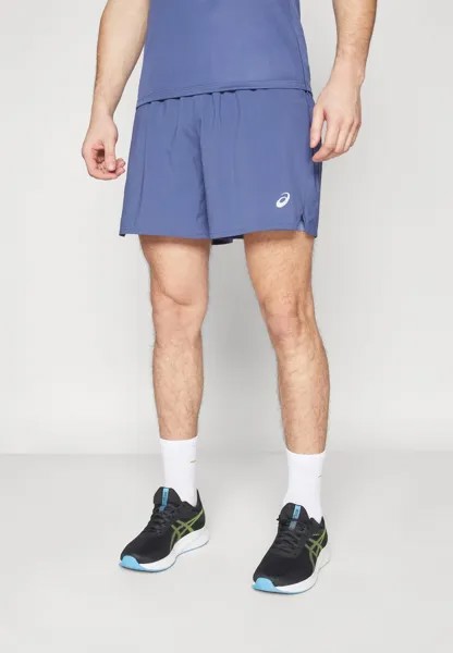 Спортивные шорты ROAD SHORT ASICS, цвет thunder blue/denim blue