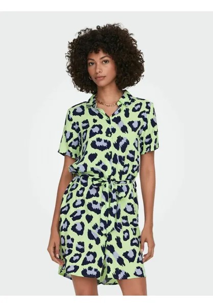 Классическая рубашка JDY ГЕМУСТЕРТЕС, цвет lime green