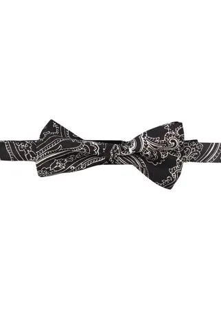 ETRO галстук-бабочка с принтом пейсли