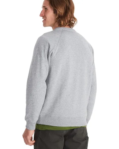 Толстовка Marmot Montane Crew Sweatshirt, цвет Grey Heather