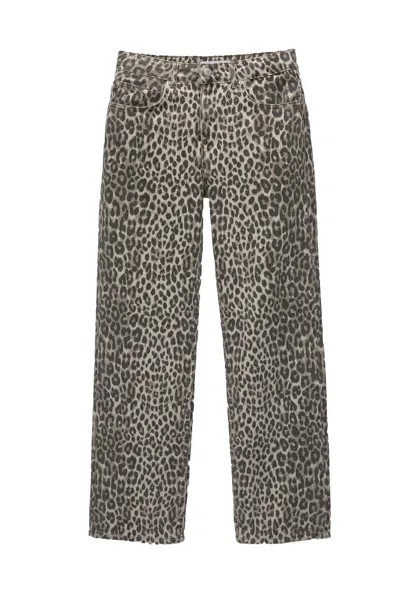 Тканевые брюки PULL&BEAR, коричневый