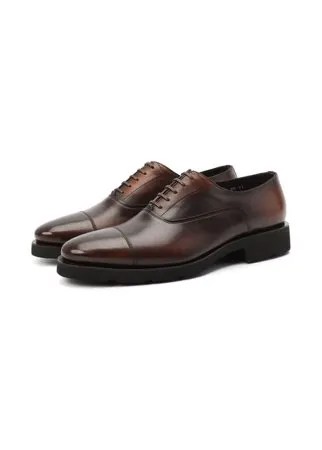 Кожаные оксфорды Santoni