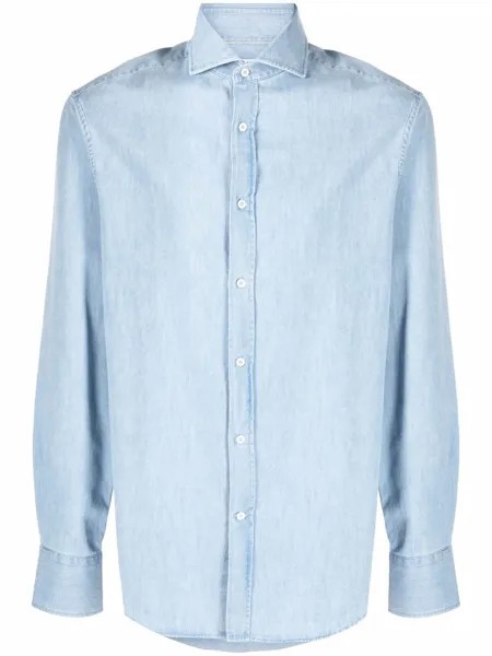Brunello Cucinelli longsleeved denim shirt