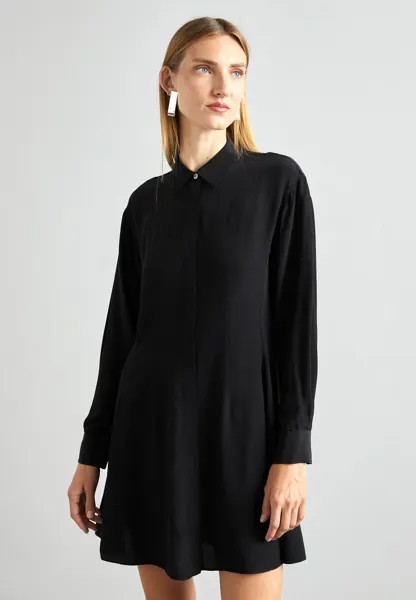 Классическая рубашка Theory SCULPT FLARE AIRY, черный