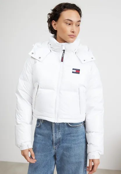 Пуховик ALASKA PUFFER Tommy Jeans, белый