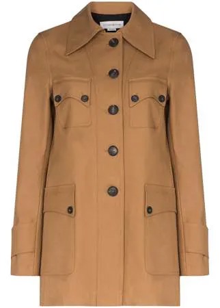 Victoria Beckham куртка в стиле сафари