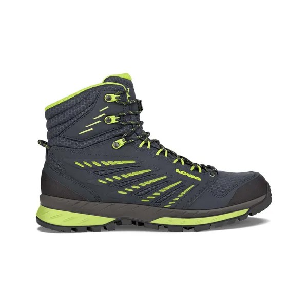 Треккинговые ботинки Lowa Trek Evo GTX Mid, синий/зеленый