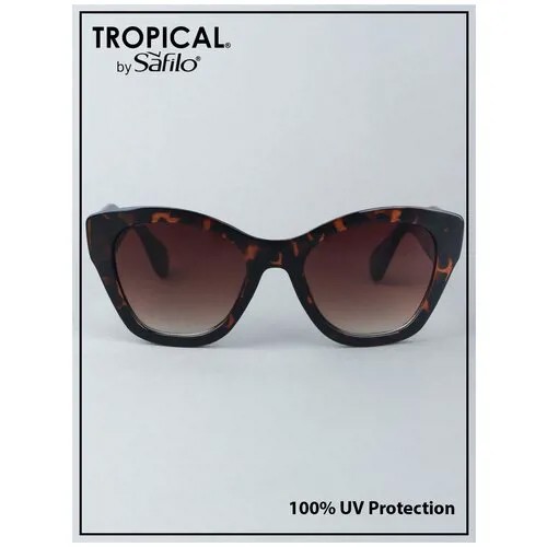 Солнцезащитные очки Tropical, коричневый, коралловый