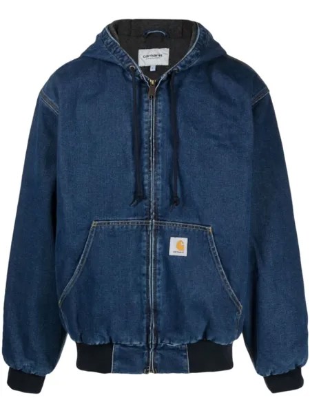 Carhartt WIP куртка OG Active с капюшоном, синий