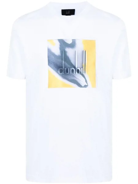 Dunhill футболка с логотипом