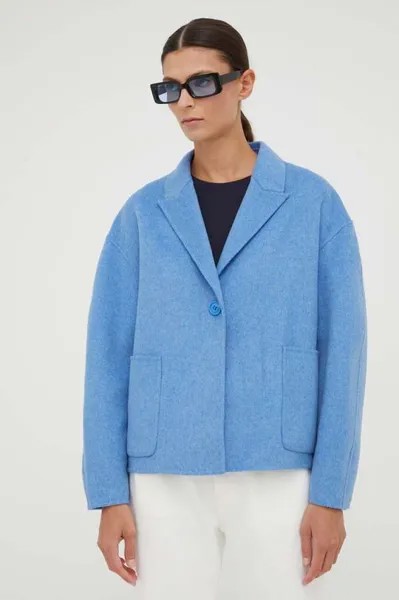 Шерстяная куртка American Vintage, синий