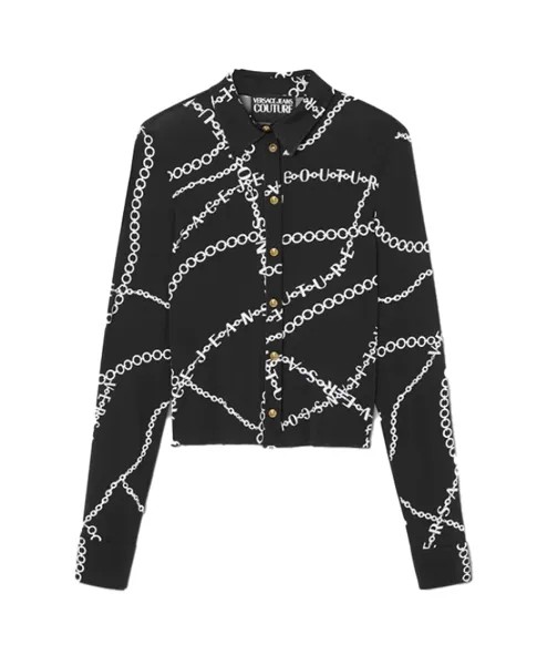 Стильная рубашка Versace Jeans Couture, черный