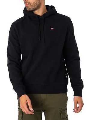 Мужской пуловер с капюшоном Napapijri Balis, черный