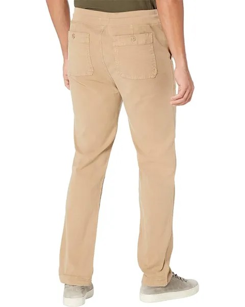 Брюки Faherty Traveler Pants, цвет Desert Sand 1