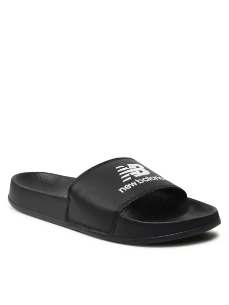 Шлепанцы мужские New Balance SUF50BK1 черные 47.5 EU
