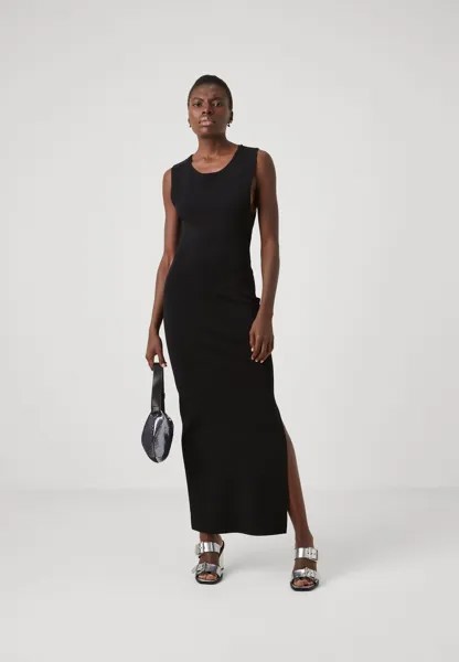 Платье из джерси Long Dress Gestuz, черное