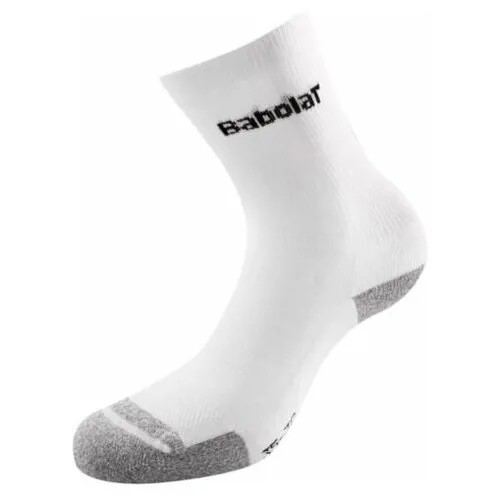 Носки спортивные Babolat Socks Free Slyde White 45S1039, 47/50