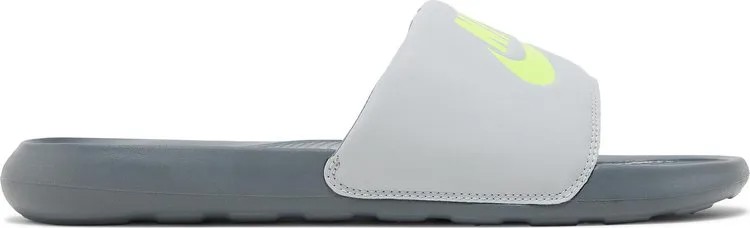 Сандалии Nike Victori One Slide 'Grey Fog Volt', серый