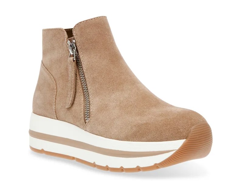 Кеды Steve Madden Glided Unit на платформе, серо-коричневый