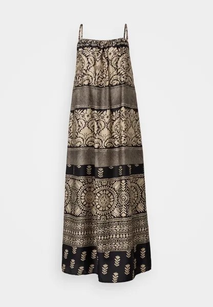 Длинное платье VIRAMONE STRAP ANKLE DRESS VILA, песочный