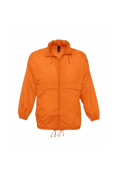 Легкая куртка-ветровка для серфинга SOL'S, оранжевый