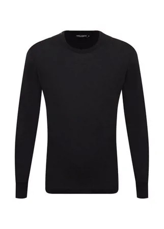 Лонгслив из смеси шелка и хлопка Dolce & Gabbana