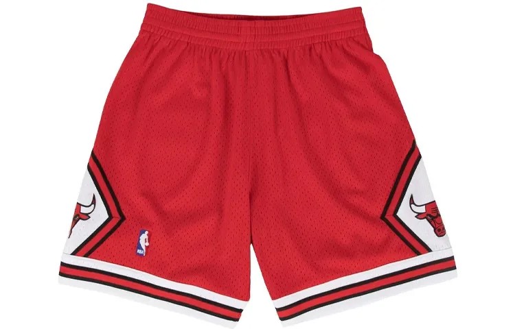 Мужские баскетбольные шорты Mitchell & Ness, Красный