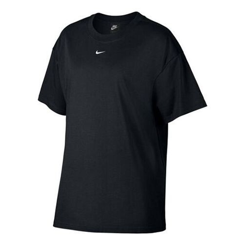 Футболка спортивная с коротким рукавом свободные Nike, черный