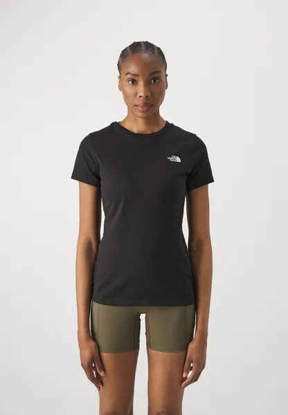 Футболка базовая SIMPLE DOME TEE The North Face, цвет black