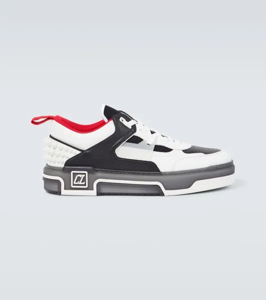 Кроссовки Astroloubi с кожаной отделкой Christian Louboutin, мультиколор