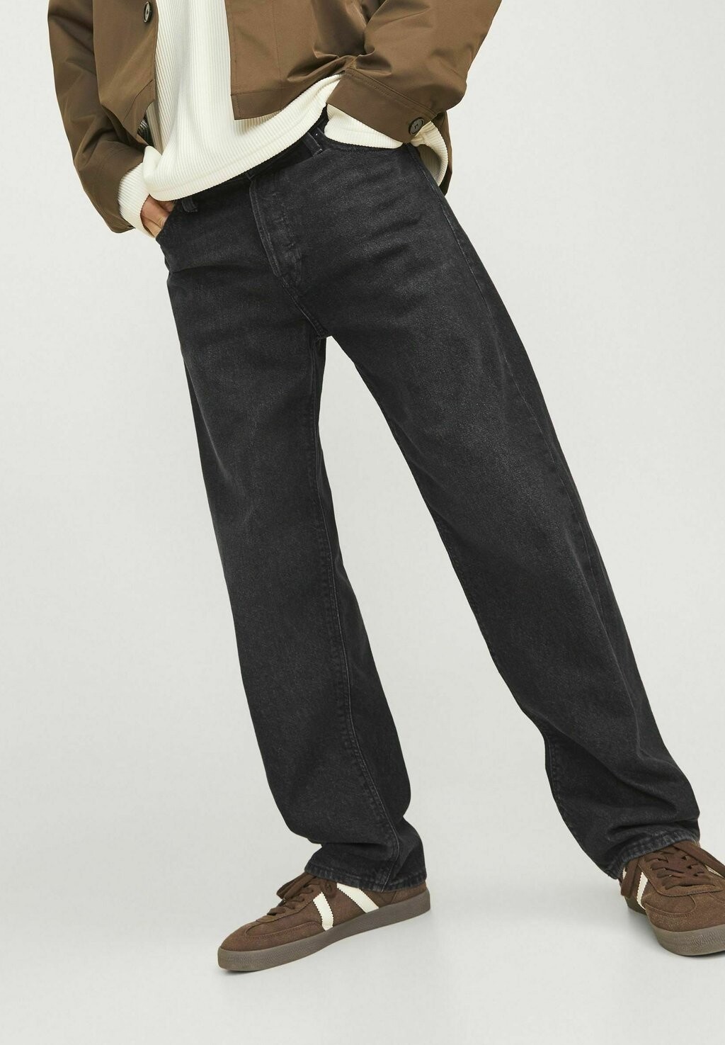 Джинсы прямого кроя ORIGINAL Jack & Jones, цвет Black Denim