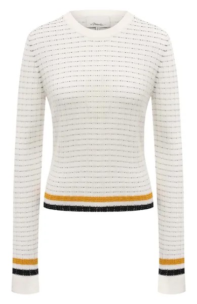 Облегающий пуловер с контрастной отделкой 3.1 Phillip Lim
