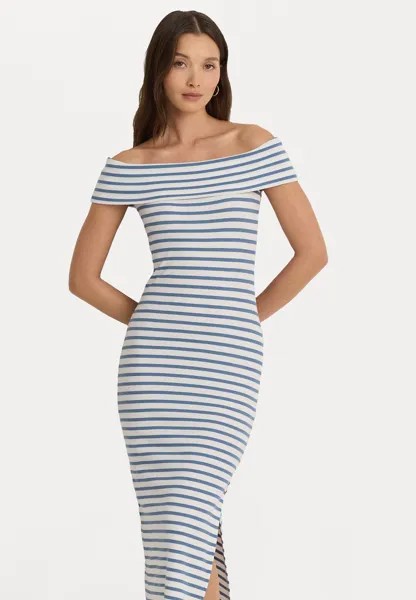 Платье из джерси HIPASHIA SLEEVELESS DAY DRESS Ralph Lauren, белый