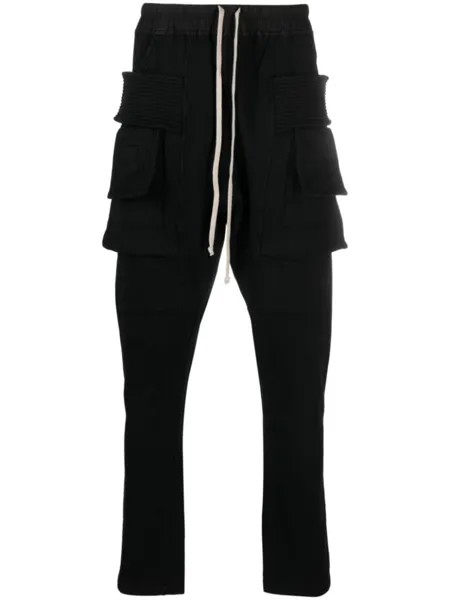 Спортивные брюки с кулиской Rick Owens DRKSHDW, черный